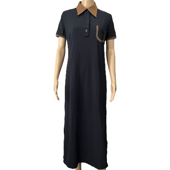 Fendi Vintage Polo Maxi Dress - Picture 1 of 8